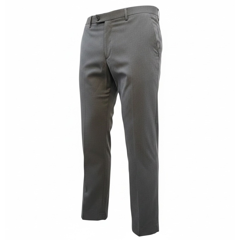 Lauren Ralph Lauren Black Label Men's Dress Pants 36x30, Gray, Classic Fit